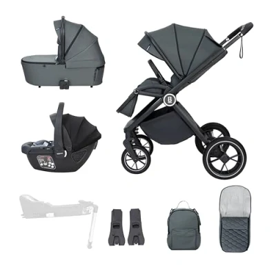 Image of Kai Travel System Coco Car Seat Forest Grey