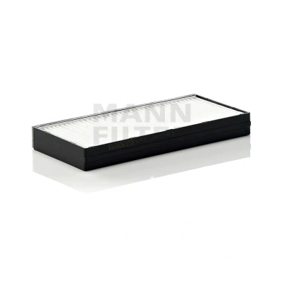 Image of 0K9A46152XA, 0K9A46152XB, 97619FD200 Pollen Filter MANN CU 2521 2 Particulate 235mm 101mm 25mm KIA: Rio I Estate