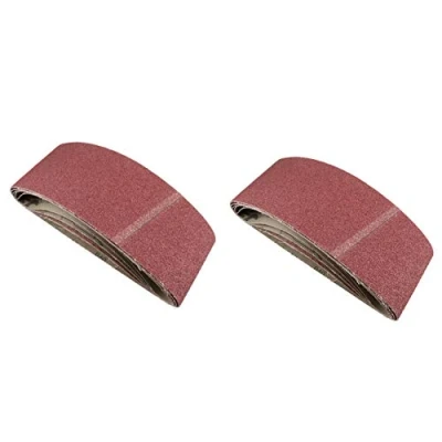 Image of Belt Power Finger File Sander Abrasive Sanding Belts 610mm x 100mm 40 Grit 10 PK