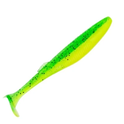 Image of Rapala CrushCity The Kickman Rubber Fish Length / Weight Package Contents: 7.5 cm 3 g 9, Colour: Lime Chartreuse