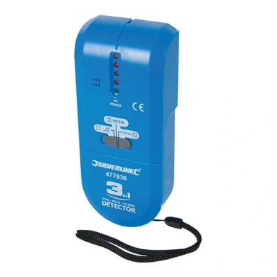 Image of Silverline 3 in 1 Detector Compact x 9V (PP3)