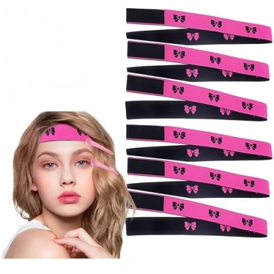 Image of SDXCJY 6Pcs Wig Bands for Melting Lace Women,Wig Melt Band Edges With Velcro, Adjustable Non Slip Band,Elastic Edge Laying Band. (Black)