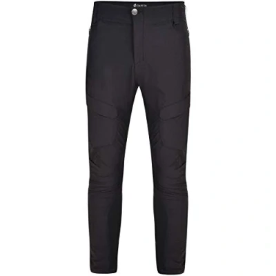 Image of Regatta Mens Tuned in II Multi Pocket Walking Trousers Black Nylon Showerproof, Lightweight, Quick Dry, Breathable, Stretchy Cargo Pants