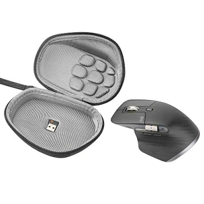 Image of Flycoo Hard Portable Case Bag for Logitech MX Master/Master 2S/Master 3 Mouse Wireless Box (Black C)