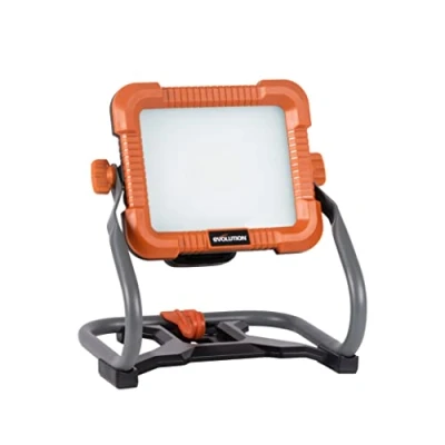 Image of Evolution Power Tools R2700WLT Li Portable Cordless LED Work Light Rechargeable Light, 3 Illumination Levels, 2700 Lumens, 18v Ion Battery Not Included