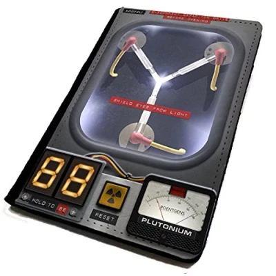 Image of WTF Passport Cover/Holder. Flux Capacitor. Travel Protection.
