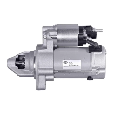 Image of 2749060400, 274906040080, 2749061600, 274906160080, 2749062100 Starter motor HELLA 8EA 011 612 161 12V 1,7kW 13 66mm MERCEDES BENZ: C Class Saloon