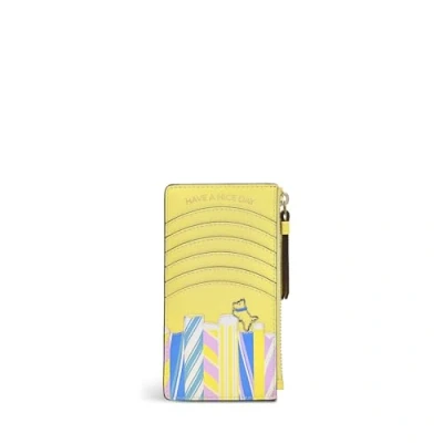 Image of Radley London Rock Climbing Medium Ziptop Coin Purse for Women, in Smooth Leather with Screen Print