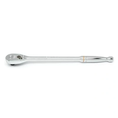 Image of GearWrench 81360T 1/2&quot; Drive 90 Tooth Long Handle Teardrop Ratchet 15&quot;