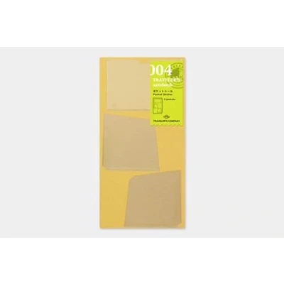 Image of Midori Traveler&#039;s Notebook (refill 004) card/note holder