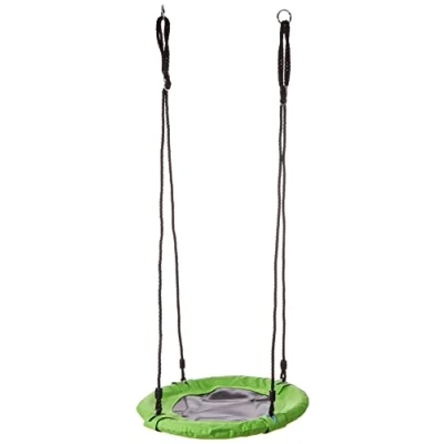 Image of Small Foot 10474 Nest Swing Sunbathing Lawn, made of tough weather resistant material, with hanging materials, ages 3+