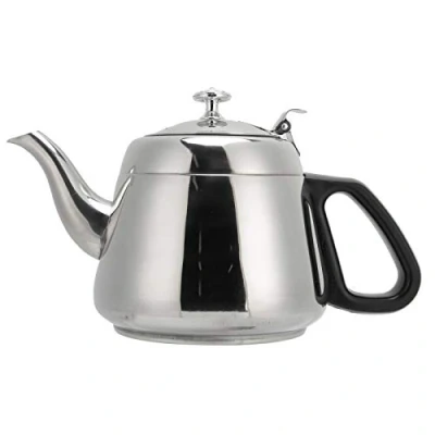 Image of Teapot with Infuser, Stainless Steel Tea Water Kettle Strainer for Stovetop Gas Stove Induction Cookers Safe Maker(2L)