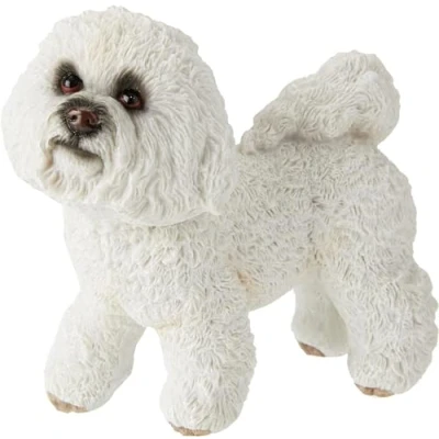 Image of Leonardo Collection Bichon Frise Dog Figurine, Ornament Collectible Gift Boxed Present for Owner