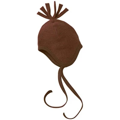 Image of Engel Natural, fleece hat, 100% wool (kbT), Cinnamon Melange, 74 80