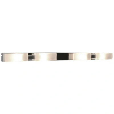Image of (0037 009) Arco Linear Ceiling 4 Light G9, Satin Nickel