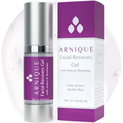 Image of Arnique Arnica Gel for Face Facial Recovery Aftercare Fillers &amp; Cosmetic Injection Treatments, Montana and Bromelain Bruising Swelling After Surgery Skin