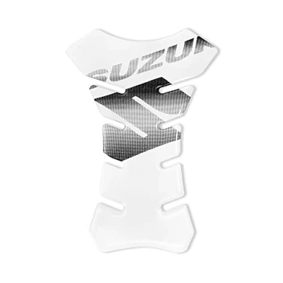 Image of 3D Tank Protection for Suzuki Motorcycle, Transparent