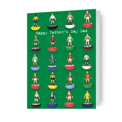 Image of subbuteo, generic, fathers day card