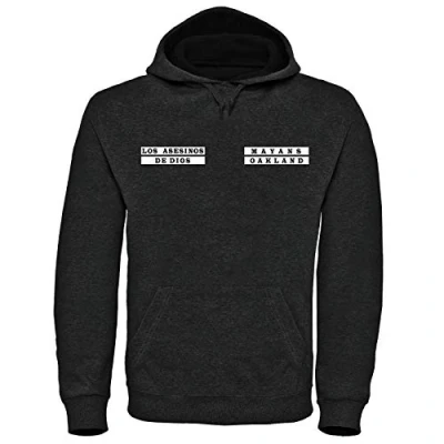 Image of Mayans Sons of Anarchy Deluxe Pullover Style MC Hoodie (Large) Black