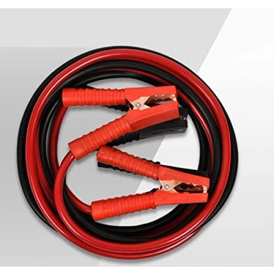 Image of Nisorpa 4 M 1800AMP Heavy Duty Battery Jump Leads Professional Car Van Booster Cables for HGV Cars Vans Truck,Jump 12 24V (4M 1800AMP)