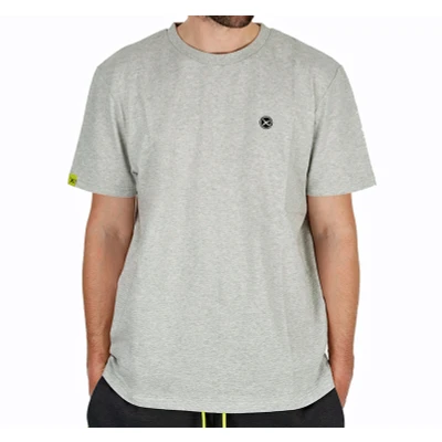 Image of Matrix Large Logo t shirt Marl Grey XXXL Fishing