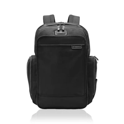 Image of Briggs &amp; Riley Baseline Traveller Backpack, Black