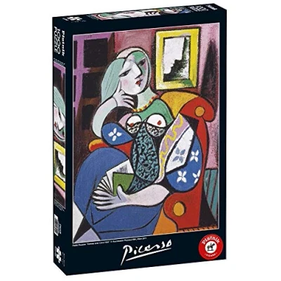 Image of Piatnik 5341 &quot;Picasso Woman with Book Puzzle (1000 Piece)