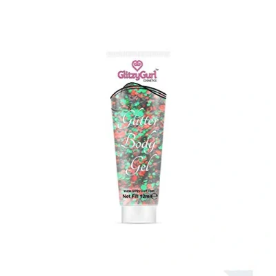 Image of Holographic Glitter Face and Body Gel 12ml Cosmetic Glitter, Hair (Festive Frenzy)