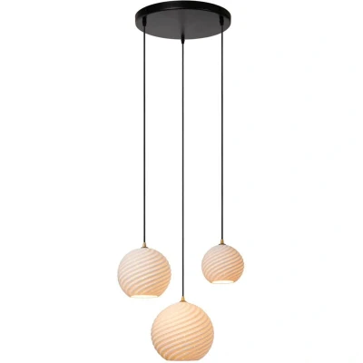 Image of Bina Pendant light Ø40cm 3xE27 White