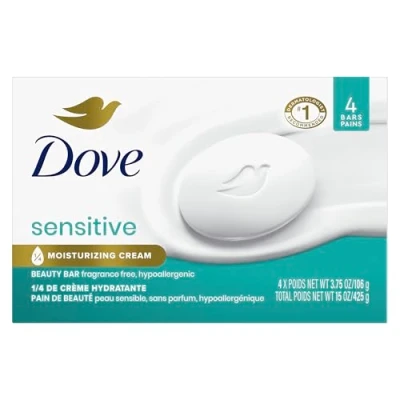 Image of Dove Beauty Bar, 4 Bars