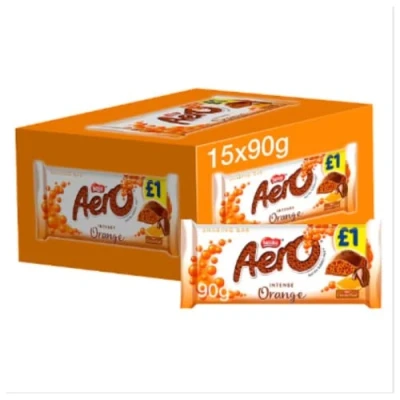 Image of Aero Orange Chocolate Sharing Bar 90g x Case of 15