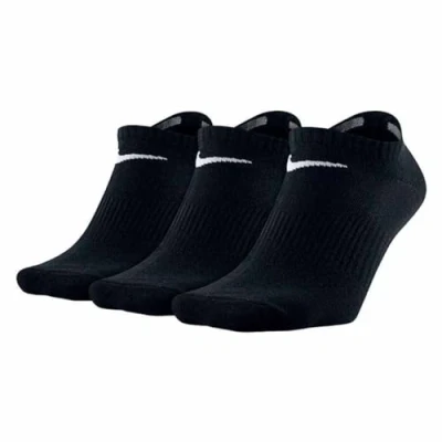 Image of Nike Sportswear Basic Ankle Unisex 3 PACK Socks for kids, Size: 8.5K 11K, Black