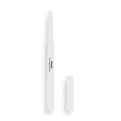 Image of Makeup Revolution, Eyebrow Soap Styler Stick, Double Ended with Spoolie Brush, 1.2g