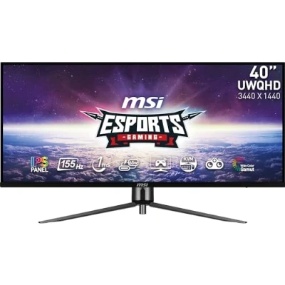 Image of MSI MAG 401QR 40 Inch UWQHD Esports Gaming Monitor 3440 x 1440 IPS Panel, 155 Hz / 1ms, VESA Display Port 1.4a &amp; HDMI 2.0 Type C