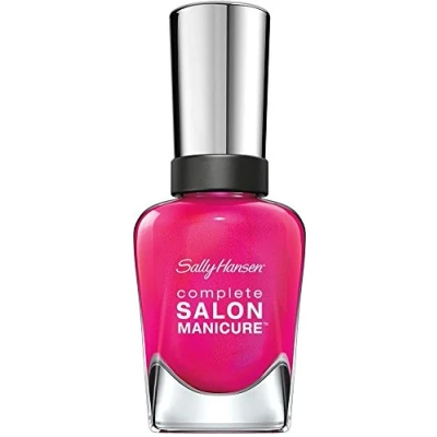 Image of Sally Hansen Complete Salon Manicure Nail Colour, Back to the Fuchsia
