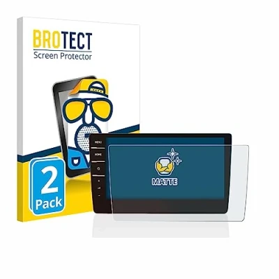 Image of brotect Screen Protector Anti Glare compatible with Volkswagen Golf 7 Discover Pro 9.2&quot; 2017 (2 Pack) Matte, Protection Film