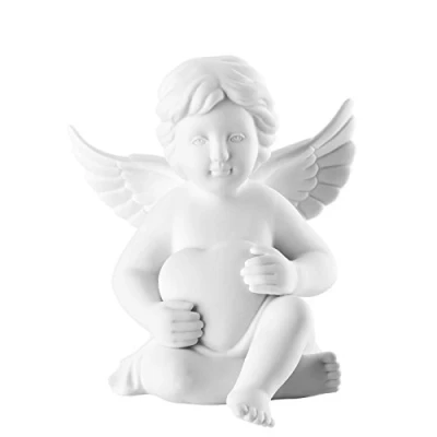 Image of Rosenthal Angel Large White Matt with Heart