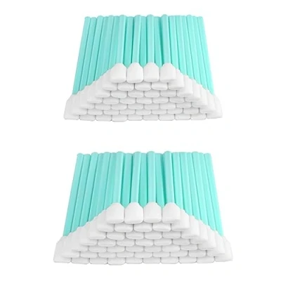 Image of SHIYETA 5.1&quot; Square Rectangle Foam Cleaning Swab Sticks for Solvent Format Inkjet Printer Roland Optical Equipment (100)