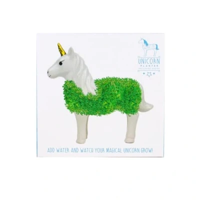 Image of Gift Republic Unicorn Planter, Ceramic, White, One Size
