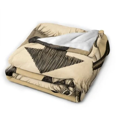 Image of Enurenwer Ultra Soft Throw Blanket Flannel Fleece All Season Light Weight Living Room/Bedroom Warm
