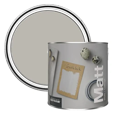 Image of Rust Oleum Colours Matt Emulsion Wall and Ceiling Paint Gorthleck 2.5L