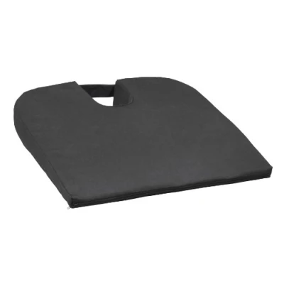 Image of Aidapt Coccyx Wedge Cushion Seat for Posture Back Support use on Office Chair, Travel, Car Seat, Wheelchair to Aid Sciatica and Lower Pain