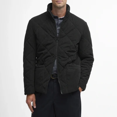 Image of Barbour Liddesdale Quilted Jacket Light jacket, Men&#039;s, Size: Large, Black
