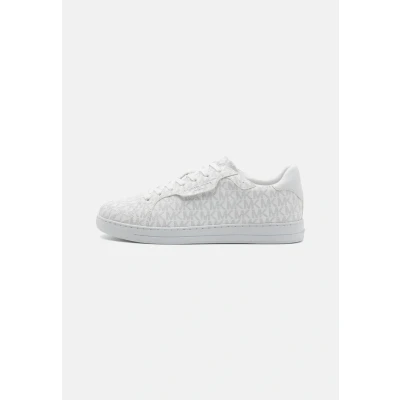 Image of Michael Kors Keating LACE UP Trainers, Men&#039;s, Size: 9, Bright white Pu