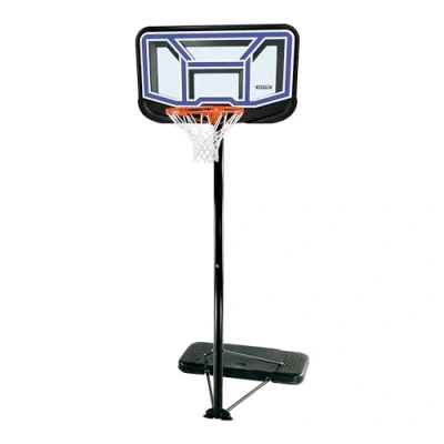 Image of Lifetime 90114 Adjustable Portable Basketball Hoop, 7.5 to 10 Foot Telescoping Adjustment, 44 Inch Impact Backboard