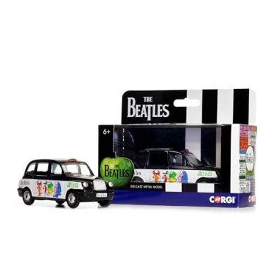 Image of Corgi CC85931 EA The Beatles London Taxi Di, Ob La Da&#039;, Multi Colour
