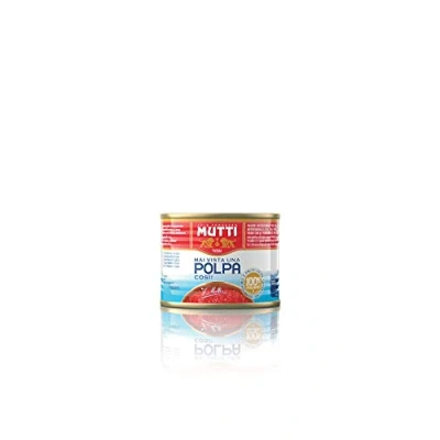 Image of Mutti Polpa, Finely Chopped Tomatoes, 210 g, (Pack of 12)