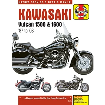 Image of Kawasaki Vulcan 1500 &amp; 1600 (87 08) Haynes Repair Manual (Paperback)