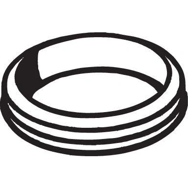 Image of 3213300, 7700797807, 7700840085, 8200035310 Seal, exhaust pipe BOSAL 256 056 MERCEDES BENZ: A Class, RENAULT: CLIO 1, 2