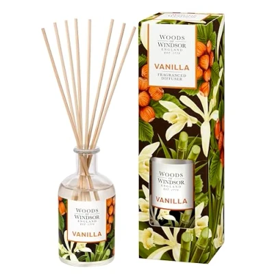 Image of Woods of Windsor Vanilla Diffuser 100ml (Pack 1) Orange